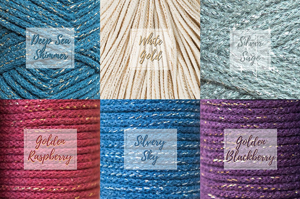 boho pet metallic threads