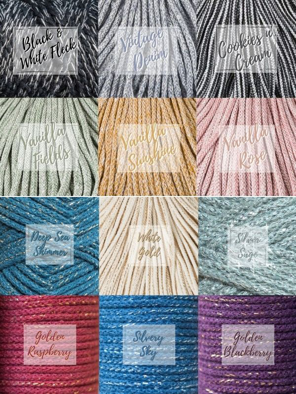 The Boho Pet's thread colours